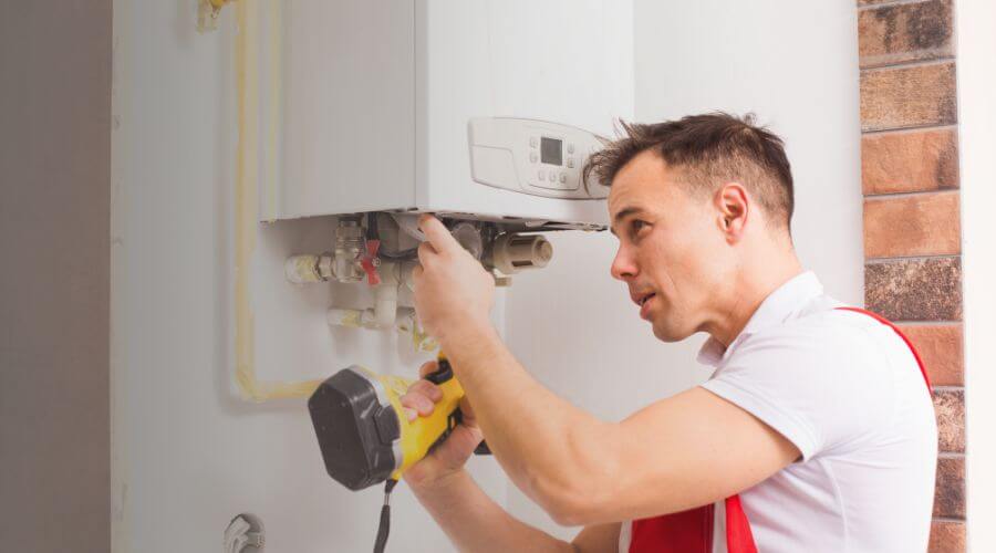 Local tankless water heater installation in Shelburne Falls, MA